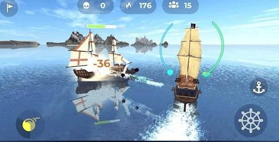 海盗模拟器中文版手游下载v1.1 安卓版_绿色下载网_安卓游戏_海盗模拟器