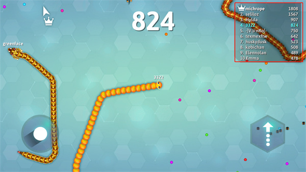 Snakeio最新国际版下载v2.1.37 安卓版_绿色下载网_休闲益智_Snake.io _7
