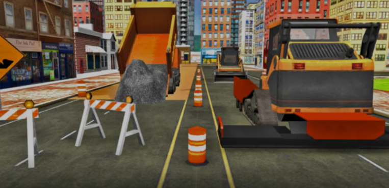 筑路者城市建设(Road Builder City Construction)v1.10 安卓版_绿色下载网_休闲益智_Road Builder City Construction
