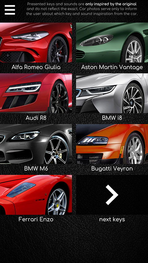 跑车声音模拟器免费版下载(Supercars Keys安装器)v1.3.3 安卓版_绿色下载网_休闲益智_Supercars Keys安装器 _2