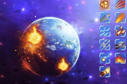 地球毁灭模拟器最新版v2.5 安卓版_绿色下载网_安卓游戏_地球毁灭模拟器