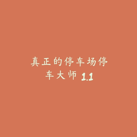 真正的停车场：停车大师 1.1_绿色下载网_苹果游戏_