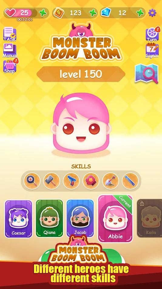 怪物轰隆隆(Monster Boom Boom!)游戏v1.0.2 安卓版_绿色下载网_休闲益智_Monster Boom Boom!