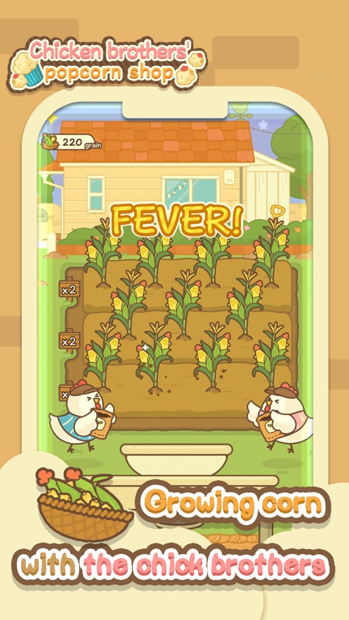 小鸡爆米花(Chicks & Popcorn)游戏v1.0.0 安卓最新版_绿色下载网_休闲益智_Chicks & Popcorn