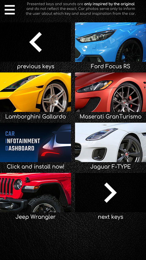跑车声音模拟器免费版下载(Supercars Keys安装器)v1.3.3 安卓版_绿色下载网_休闲益智_Supercars Keys安装器 _7