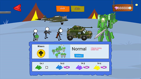 火柴人现代全面战争游戏下载(Stickman War Simulator：Modern)v1.0.3 安卓版_绿色下载网_安卓游戏_Stickman War Simulator：Modern _3