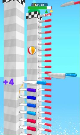 带球飞刀赛游戏(Ball Up Knife Racing)v0.7 安卓版_绿色下载网_休闲益智_Ball Up Knife Racing