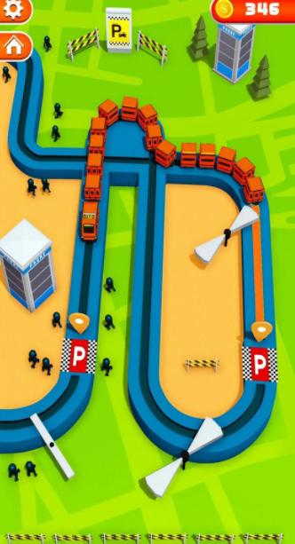 自由出租火车游戏下载(Taxi Train Free)v1.2 安卓版_绿色下载网_休闲益智_Taxi Train Free