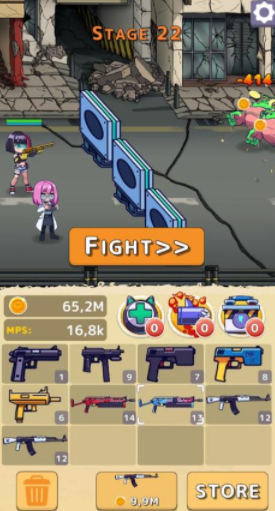 女孩合并射击下载(Kawaii Girls: Merge And Shoot)v1.3.3 安卓版_绿色下载网_冒险解密_Kawaii Girls: Merge And Shoot