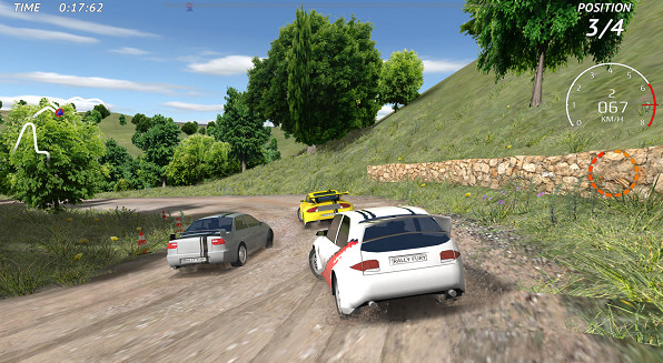 拉力赛车极限竞速中文版下载(Rally Fury)v1.100 安卓版_绿色下载网_安卓游戏_Rally Fury