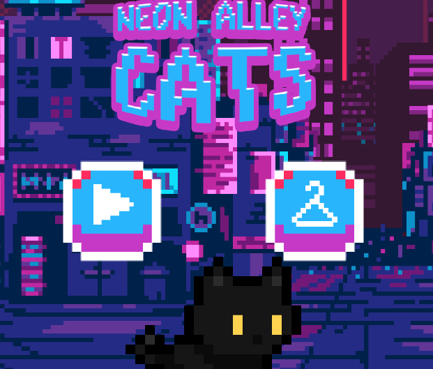 霓虹小巷猫(Neon Alley Cats)v1.2022.10.05a 安卓版_绿色下载网_休闲益智_Neon Alley Cats