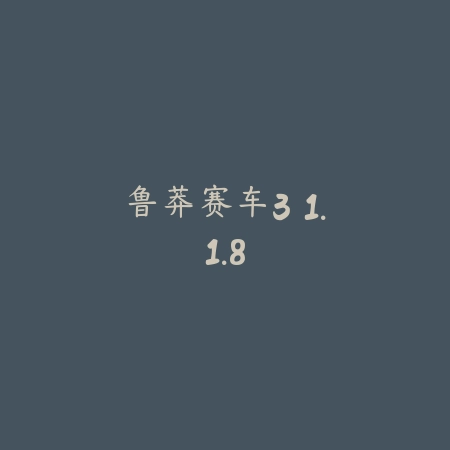 鲁莽赛车3 1.1.8_绿色下载网_苹果游戏_