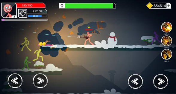 火柴人猎枪手游戏下载(Stickman Gunner)v1.1.12 安卓版_绿色下载网_冒险解密_Stickman Gunner