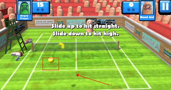 指尖网球游戏下载(Fingertip Tennis)v1.6 安卓版_绿色下载网_体育竞技_Fingertip Tennis