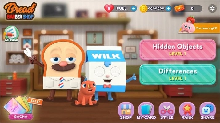 面包理发店汉化版v1.1.5 最新版_绿色下载网_安卓游戏_面包理发店 _5