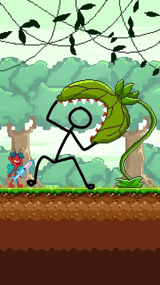 火柴人画巨魔拼图(Stickman Draw)游戏v0.5 安卓版_绿色下载网_休闲益智_Stickman Draw