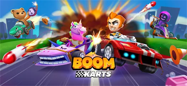 多人卡丁车比赛手游下载(Boom Karts)v1.3.1 安卓版_绿色下载网_安卓游戏_Boom Karts _4