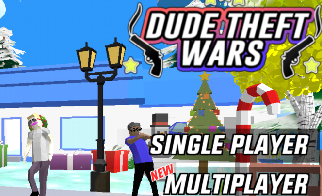 沙盒模拟器盗贼战争内置修改器(Dude Theft Wars)v0.9.0.5b 安卓版_绿色下载网_安卓游戏_Dude Theft Wars
