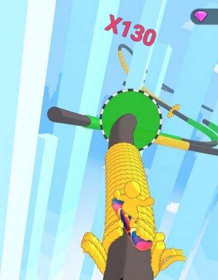 绳索大冒险游戏下载安装(Sky Ropes)v1.0.0 安卓版_绿色下载网_休闲益智_Sky Ropes