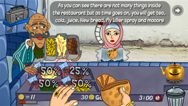 Falafel King 1.4.1_绿色下载网_模拟经营_Falafel King _5