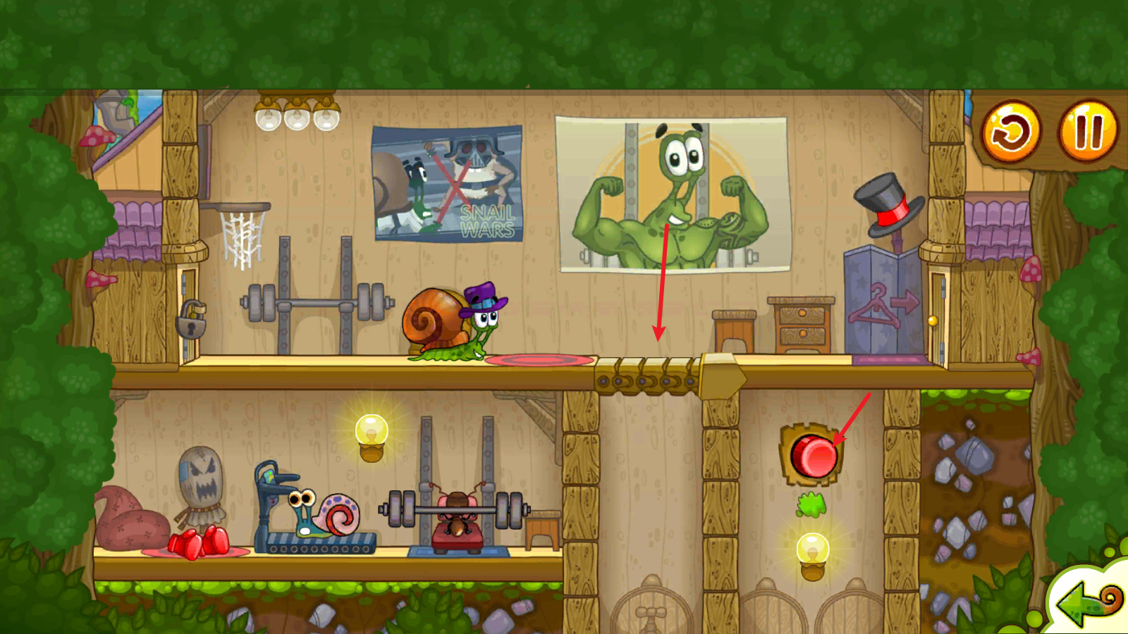 蜗牛鲍勃2下载正版(Snail Bob 2)v1.5.22 安卓版_绿色下载网_休闲益智_Snail Bob 2 _4