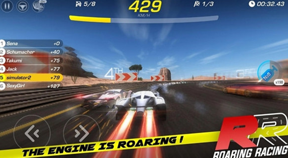 咆哮赛车游戏下载(Roaring Racing)v1.0.05 安卓版_绿色下载网_安卓游戏_Roaring Racing
