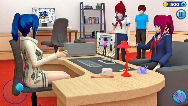 动漫虚拟学校老师游戏(Anime School Teacher)v0.9 安卓版_绿色下载网_休闲益智_Anime School Teacher