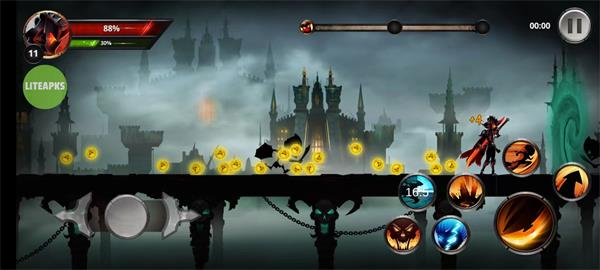 火柴人传说暗影战争下载手机版(Stickman Legends)v7.0.5 安卓版_绿色下载网_动作格斗_Stickman Legends _5