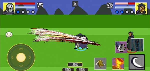 像素火影波风水门版v1.00.12 安卓版_绿色下载网_动作格斗_像素火影