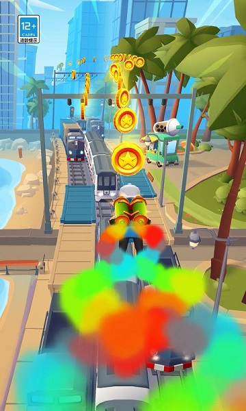 subwaysurf远古版本v3.4.1 安卓版_绿色下载网_休闲益智_Subway Surf