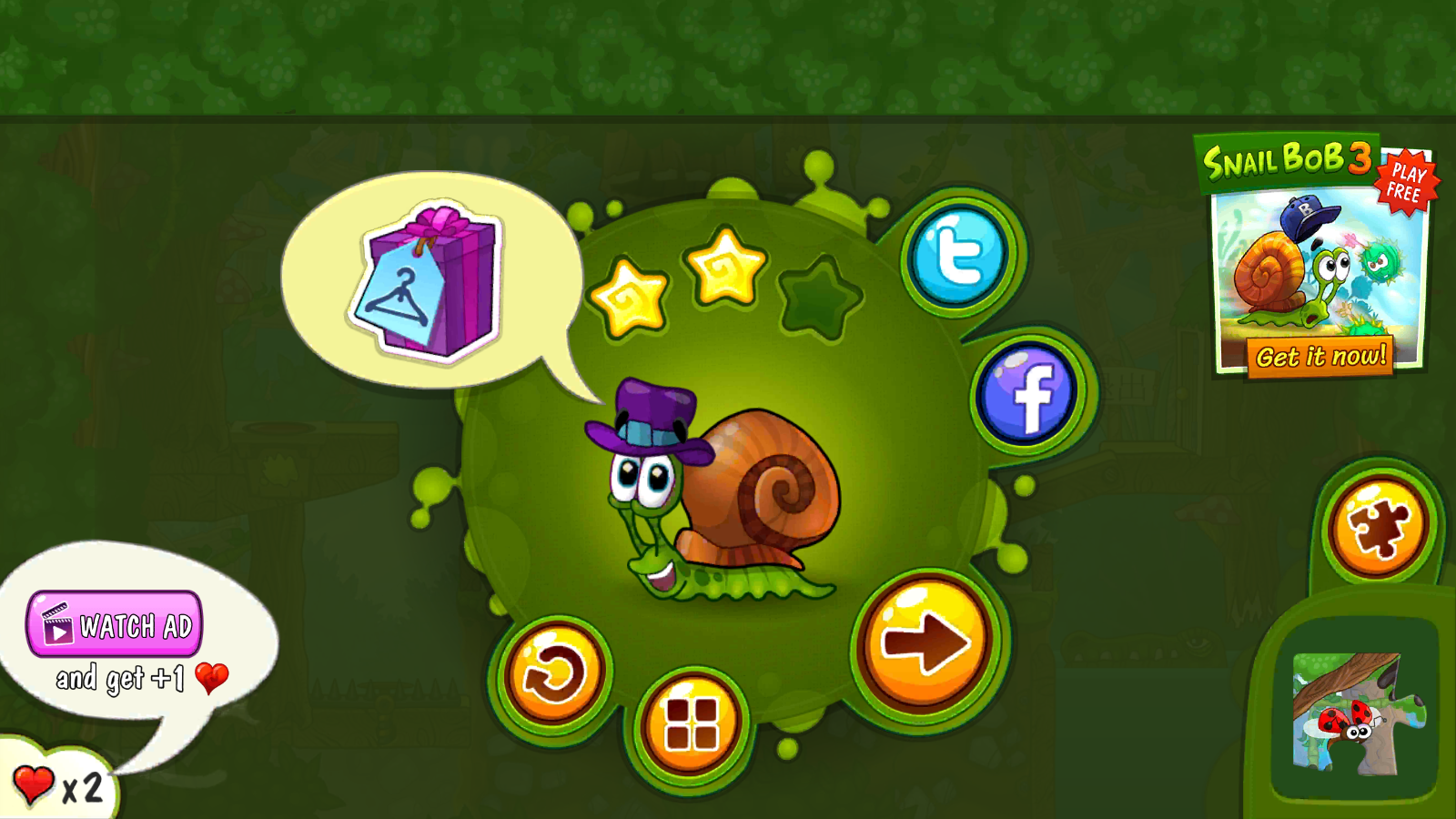 蜗牛鲍勃2下载正版(Snail Bob 2)v1.5.22 安卓版_绿色下载网_休闲益智_Snail Bob 2 _8