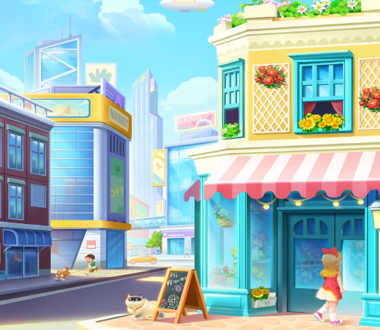 解忧花店游戏v1.0.1 安卓版_绿色下载网_休闲益智_解忧花店