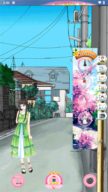 樱花少女换装校园手机版下载v1.0.4 安卓版_绿色下载网_休闲益智_樱花少女换装校园 _2