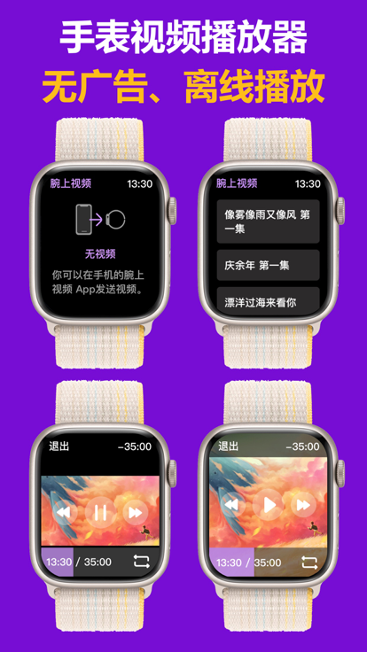 腕上视频 1.0.6_绿色下载网_苹果APP_腕上视频