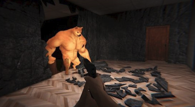 肌肉柴犬(Backrooms Buff Doge)v1.11 安卓版_绿色下载网_休闲益智_Backrooms Buff Doge